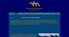 Desktop Screenshot of pinehollowpainthorses.com